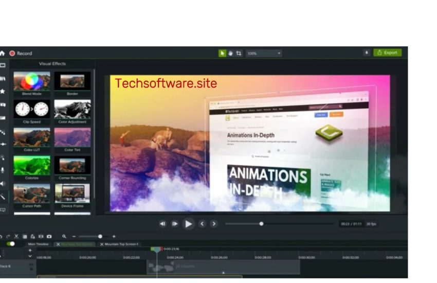 Camtasia Download For PC Windows (7/10/11/8)